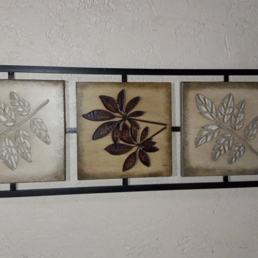 Elegant Leaf Wall Art Decor